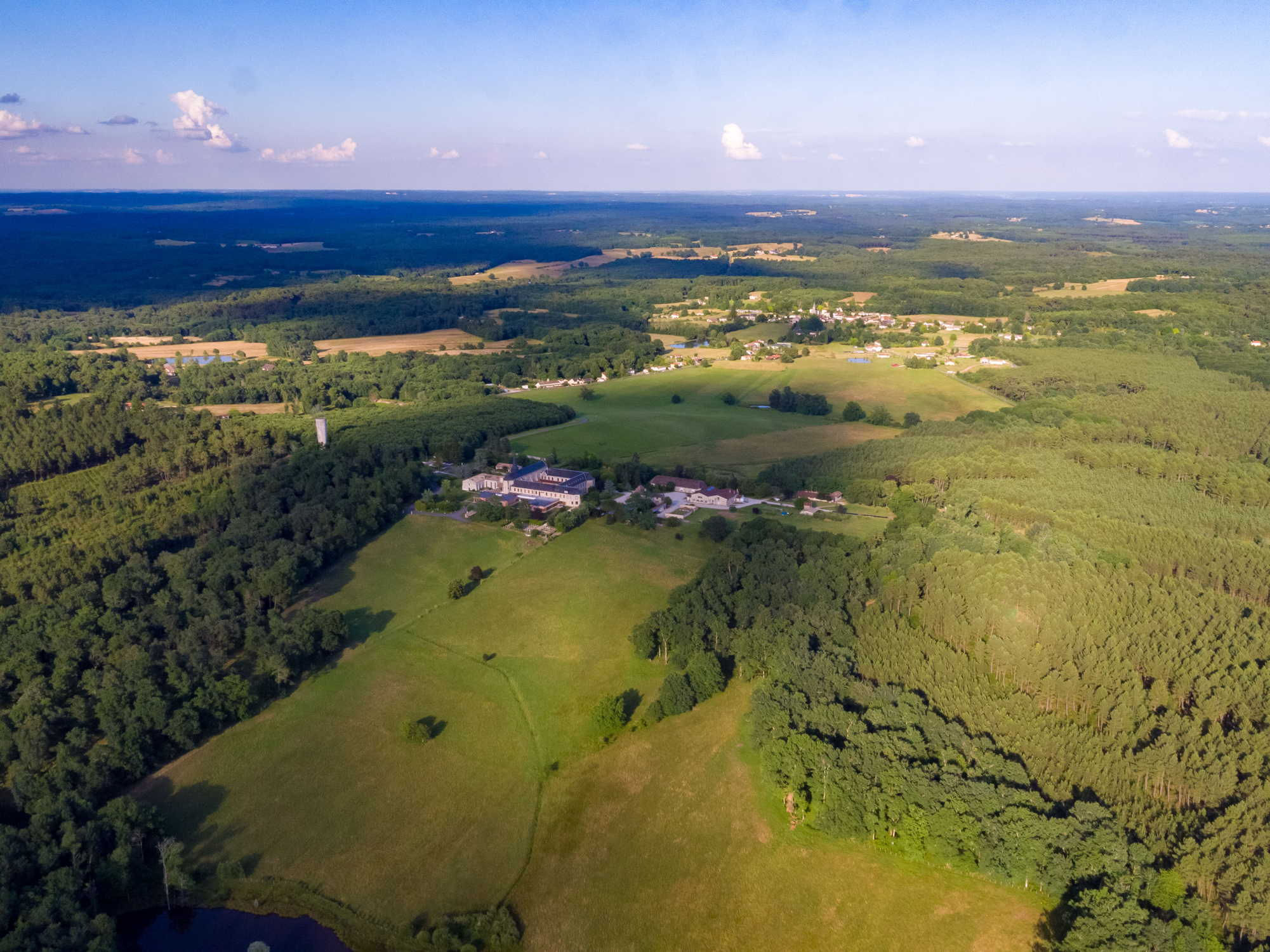 Abbaye Vue Du Ciel 1