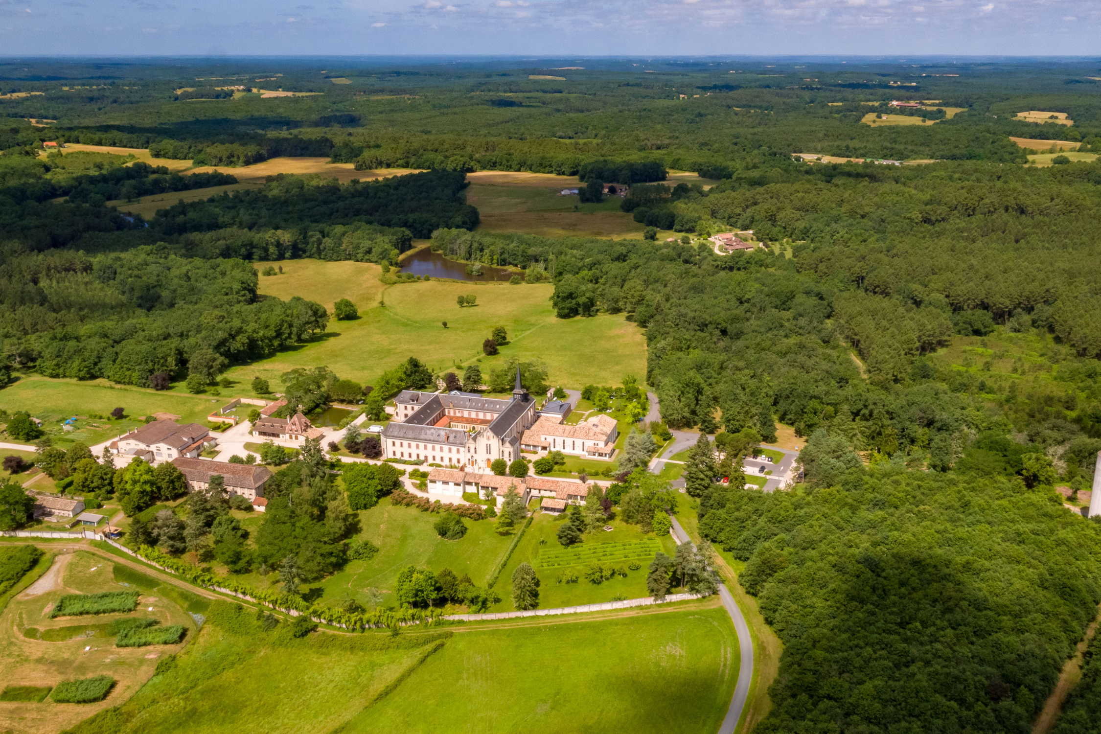 Abbaye Vue Du Ciel 17