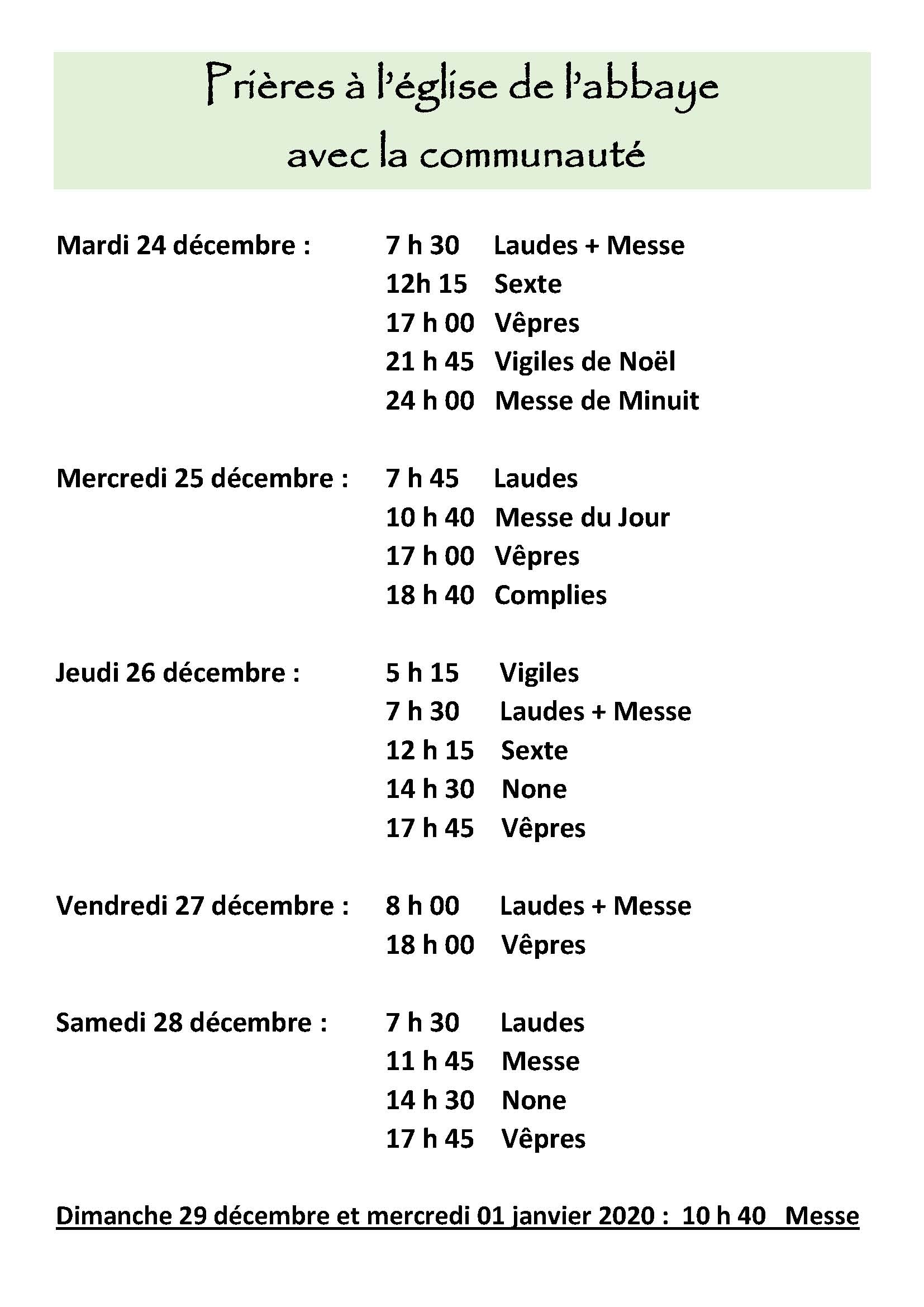 Horaires mag Noël Page 2