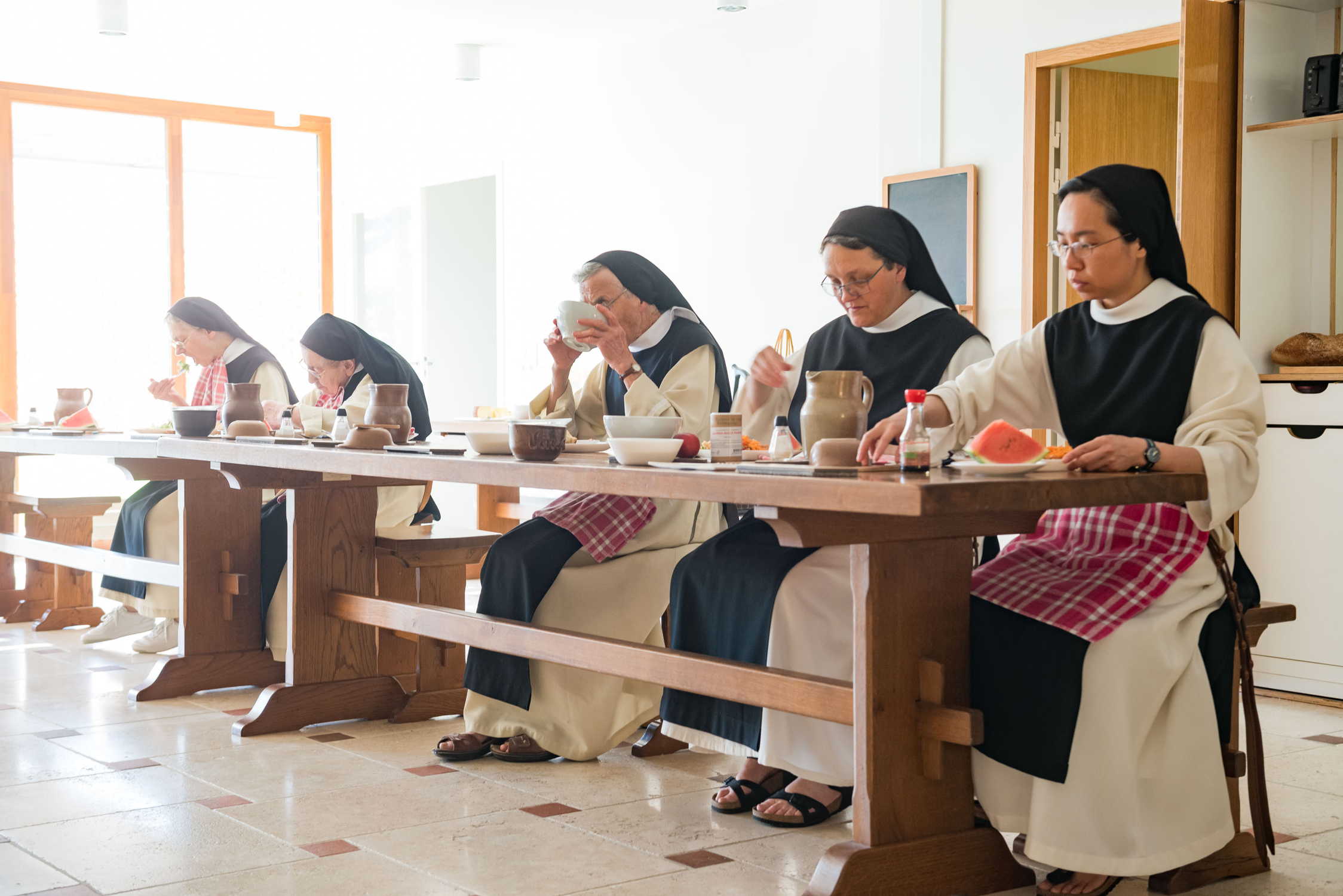 {Abbaye notre Dame de Bonne Espérance} {Fromage de La ETrappe, retraites spirituelles}