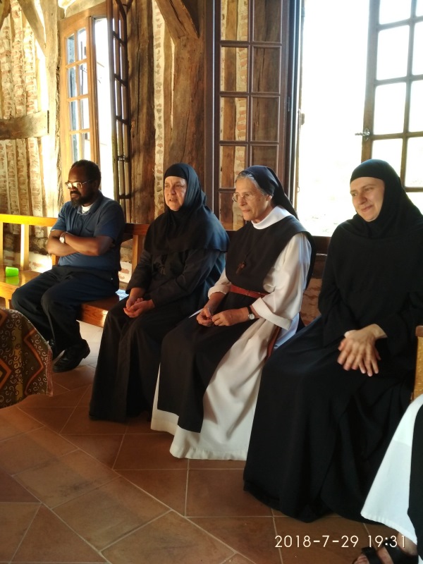 visite sr sara et silouanie juillet 2018